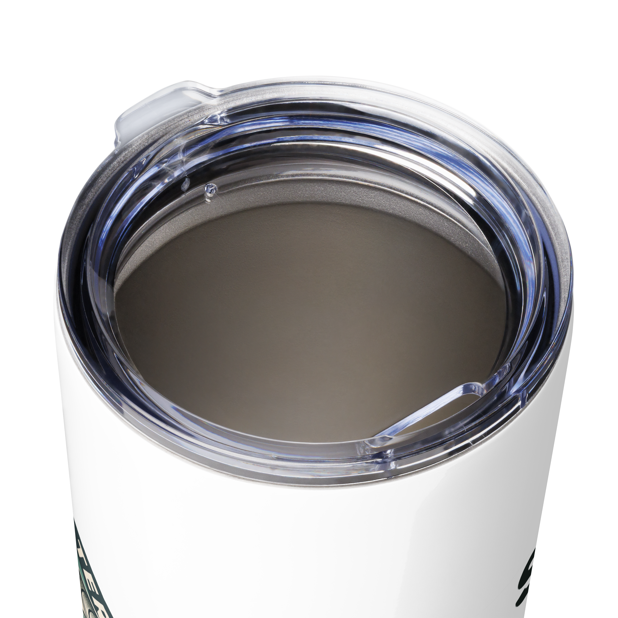 Tapered stainless steel tumbler FWDF logo + send it deep